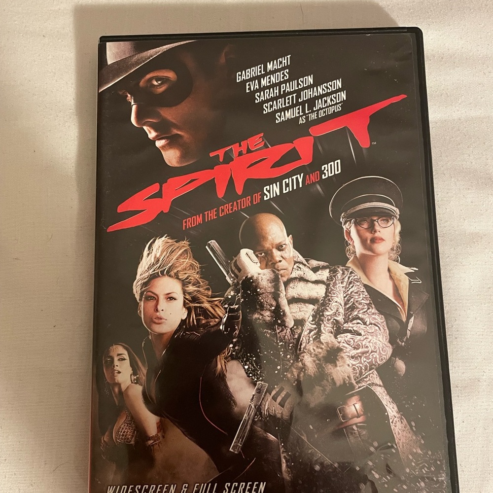 The Spirit DVD action movie very cool